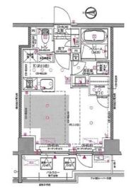 オープンレジデンシア町屋 3階 間取り図