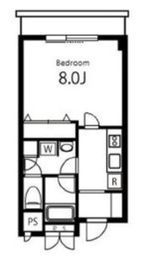 ガーデン杉並方南 215 間取り図