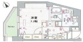 スカイコートグランデ清澄白河 5階 間取り図