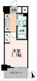 カスタリア大森3 605 間取り図