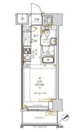 スパシエ東神奈川 5階 間取り図