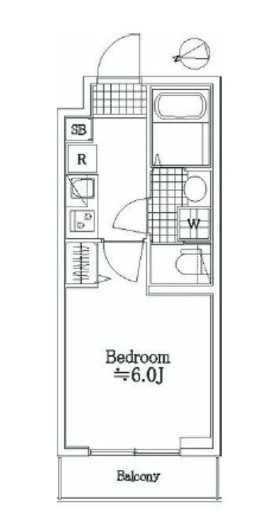 ラフィスタ宮崎台 4階 間取り図