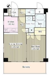 ベルフォーレ武蔵野 305 間取り図