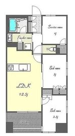 プレシス日本橋三越前mimuro 6階 間取り図