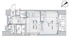藤和シティスクエア渋谷 4階 間取り図