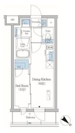 プライムブリス品川旗の台 303 間取り図