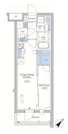 プライムブリス品川旗の台 409 間取り図