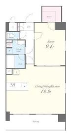 GOLD FOREST半蔵門 (ゴールドフォレスト半蔵門) 9F1 間取り図