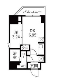 TRADIS森下 801 間取り図