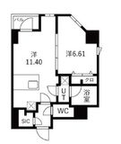 TRADIS森下 803 間取り図