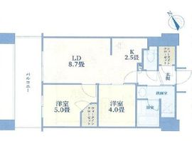 アウルタワー 22階 間取り図