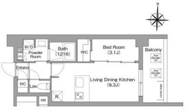 コンフォリア・リヴ永福町 107 間取り図