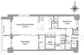 コンフォリア・リヴ永福町 106 間取り図