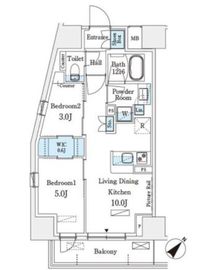 パークアクシス横浜伊勢佐木町通り 311 間取り図