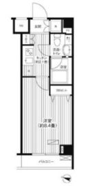 グランハイツ東中野 105 間取り図