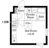 グランパセオ目黒洗足 304 間取り図