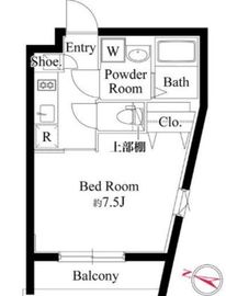 グランパセオ目黒洗足 302 間取り図