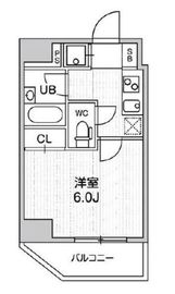 コンシェリア新橋 4階 間取り図