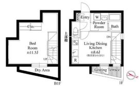 グランパセオ目黒洗足 104 間取り図