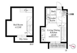 グランパセオ目黒洗足 101 間取り図