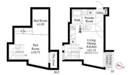 グランパセオ目黒洗足 103 間取り図