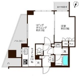 パークホームズ目黒アーバンレジデンス 8階 間取り図