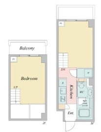 ヴィアラッティア志村 310 間取り図