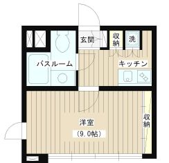 JOYCE広尾 401 間取り図