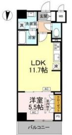 ロイジェント潮見 101 間取り図