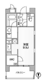 クリオ西池袋 6階 間取り図