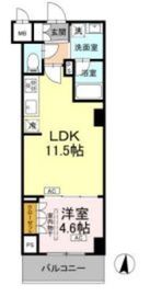 ロイジェント潮見 507 間取り図