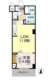 ロイジェント潮見 705 間取り図