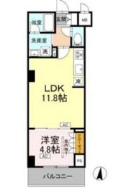 ロイジェント潮見 306 間取り図