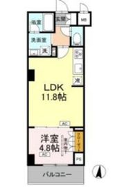 ロイジェント潮見 706 間取り図