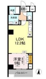 ロイジェント潮見 308 間取り図