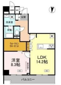 ロイジェント潮見 415 間取り図