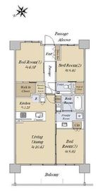 シティハウス吉祥寺北町 4階 間取り図