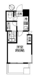 代々木パークハイツ 603 間取り図