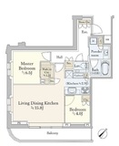 パークコート恵比寿 5階 間取り図