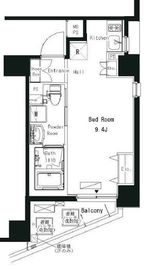 パークアクシス横浜井土ヶ谷 503 間取り図