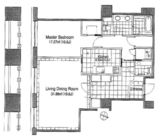 青山第一マンションズ 9階 間取り図