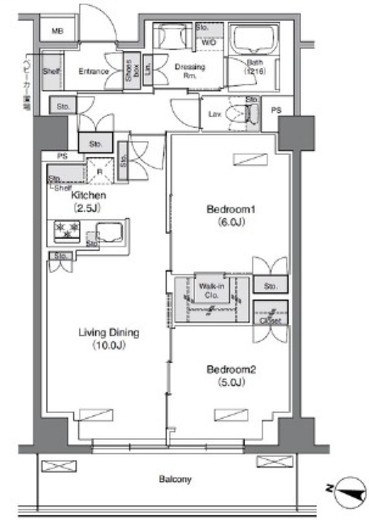 ソライエアイル練馬北町 313 間取り図