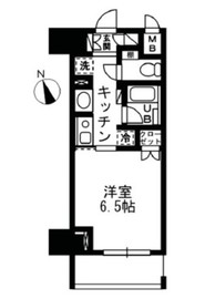 ウィスティリア高津 407 間取り図