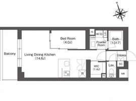 ルーウェ東大泉 213 間取り図
