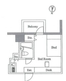 アレックス日乃本 1005 間取り図