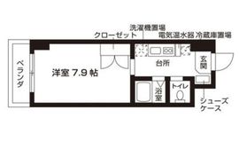 ローズウッド・ハイツ門前仲町 206 間取り図