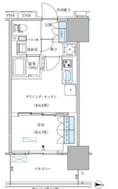 パークアクシス西大島コンフォートスクエア 621 間取り図