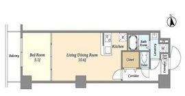 アルファコート西新井 405 間取り図