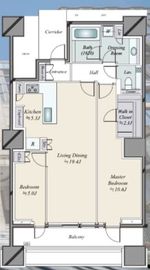 三田ガーデンヒルズ SOUTH HILL 3階 間取り図