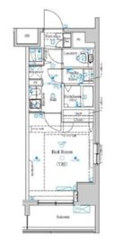 グランシアタワー亀戸 2階 間取り図